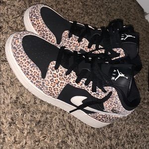 Nike Jordan’s, 7 in men, 8 1/2 women